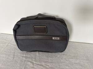 TUMI Alpha 3 Split Travel Kit Anthracite Toiletry Bag